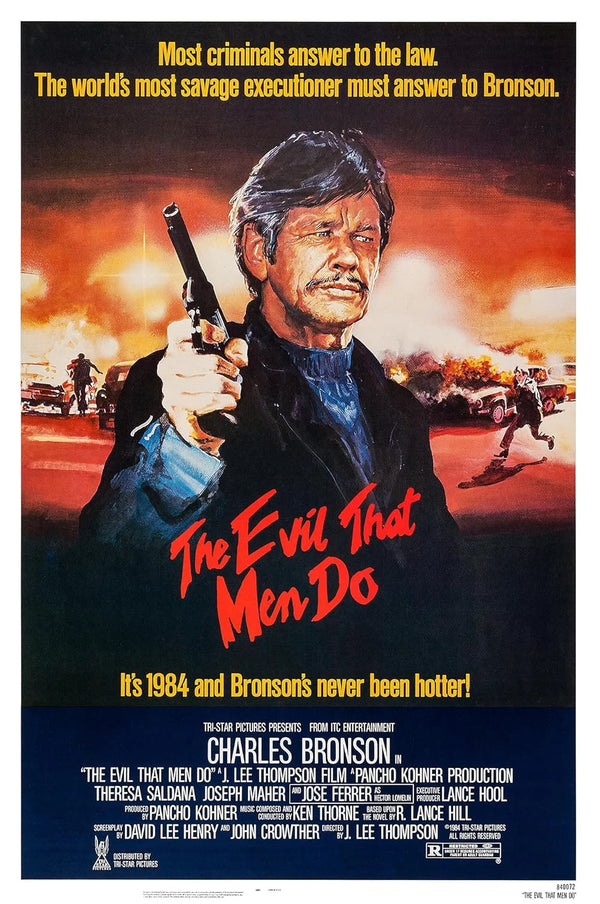 Evil That Men Do (1984) | Action, Drama, Thriller Movie Poster Movie Poster | Film Wall Art Print