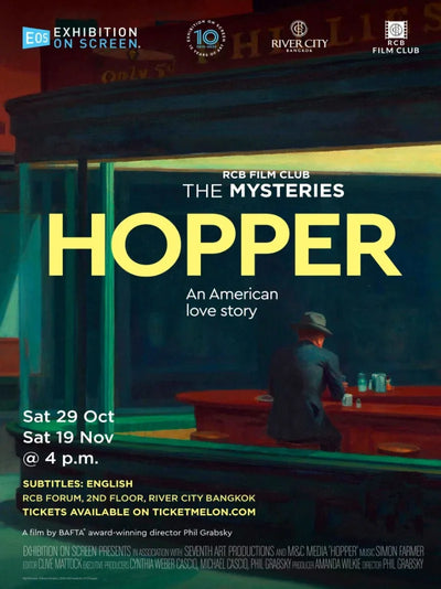 Exhibition on Screen: Hopper - An American Love Story Movie Poster Movie Poster | Film Wall Art Print