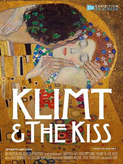 Exhibition on Screen: Klimt & The Kiss - Movie Poster Movie Poster | Film Wall Art Print