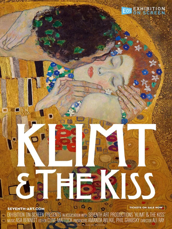 Exhibition on Screen: Klimt & The Kiss - Movie Poster Movie Poster | Film Wall Art Print