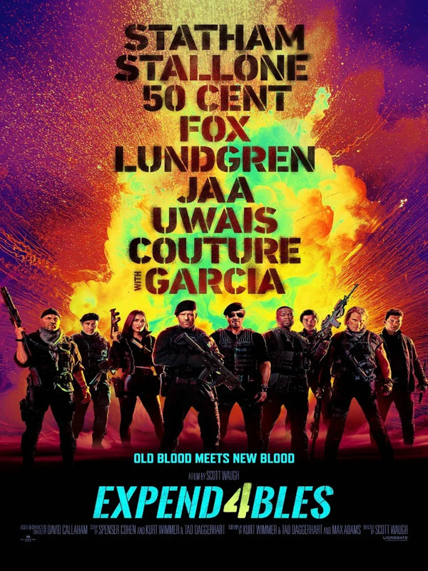 Expend4bles Movie Poster - Action Film Cast & Release Info Movie Poster | Film Wall Art Print