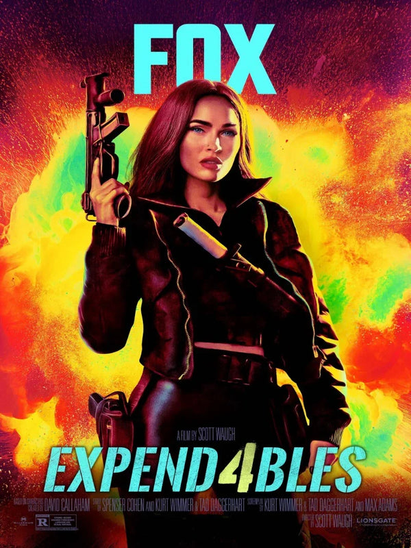 Expend4bles Movie Poster - Action Film Artwork & Design Movie Poster | Film Wall Art Print