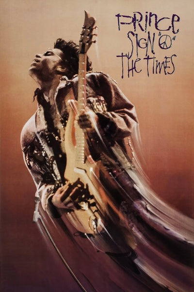 Experience Prince's 'Sign 'o' the Times' (1987) in Stunning Wall Art - Premium Movie Poster
