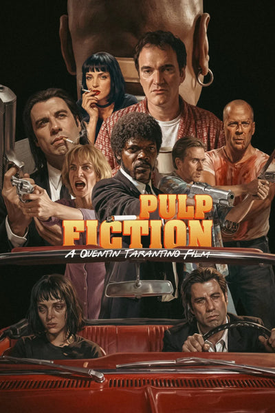 Experience Pulp Fiction (1994): 8.8/10 Crime Art for Your Wall - Premium Movie Poster