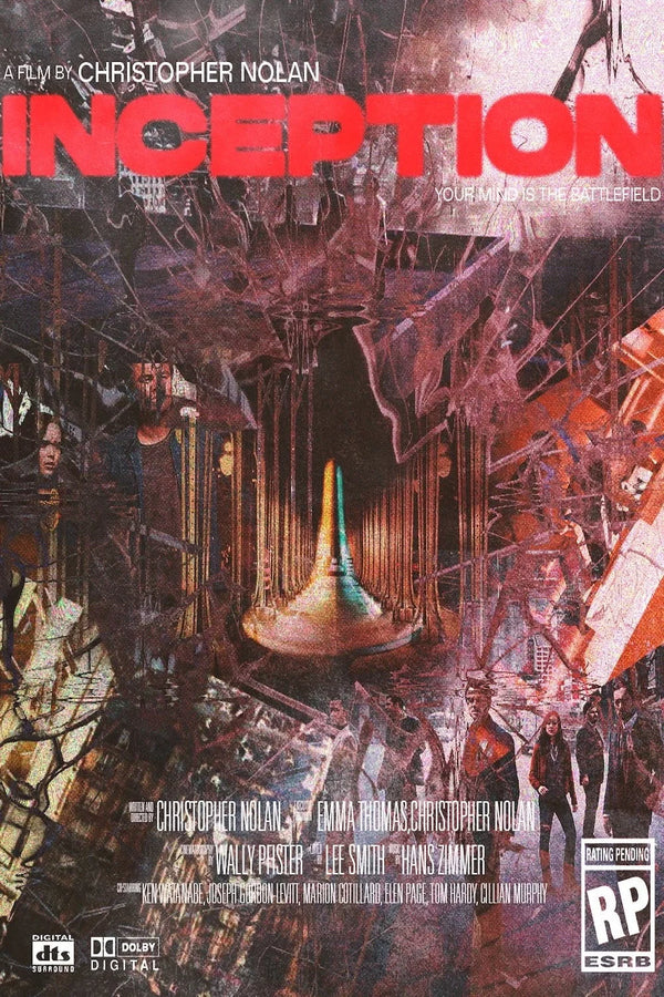 Experience the Dreamscape of Inception (2010) Wall Art - Premium Movie Poster