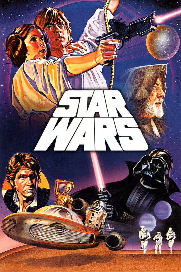 Experience the Galaxy Far, Far Away – Star Wars (1977) Wall Poster - Premium Movie Poster