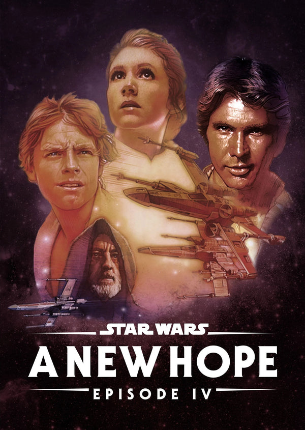Experience the Galaxy: Star Wars (1977) Wall Masterpiece - Premium Movie Poster