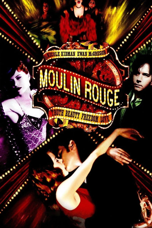 Experience the Glamour of Moulin Rouge! (2001) Wall Art - Premium Movie Poster
