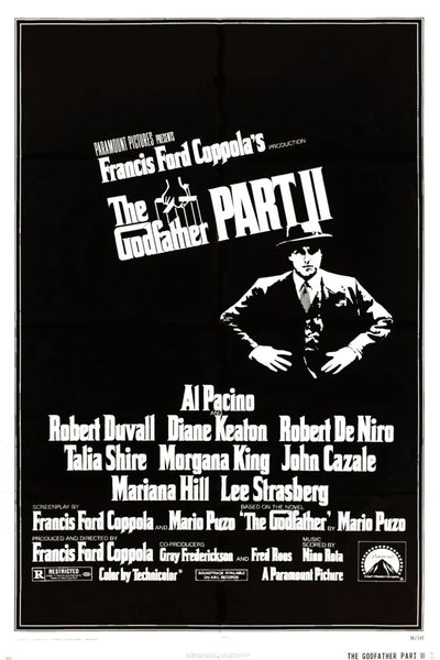 Experience the Power of The Godfather Part II (1974) Wall Art - Premium Movie Poster