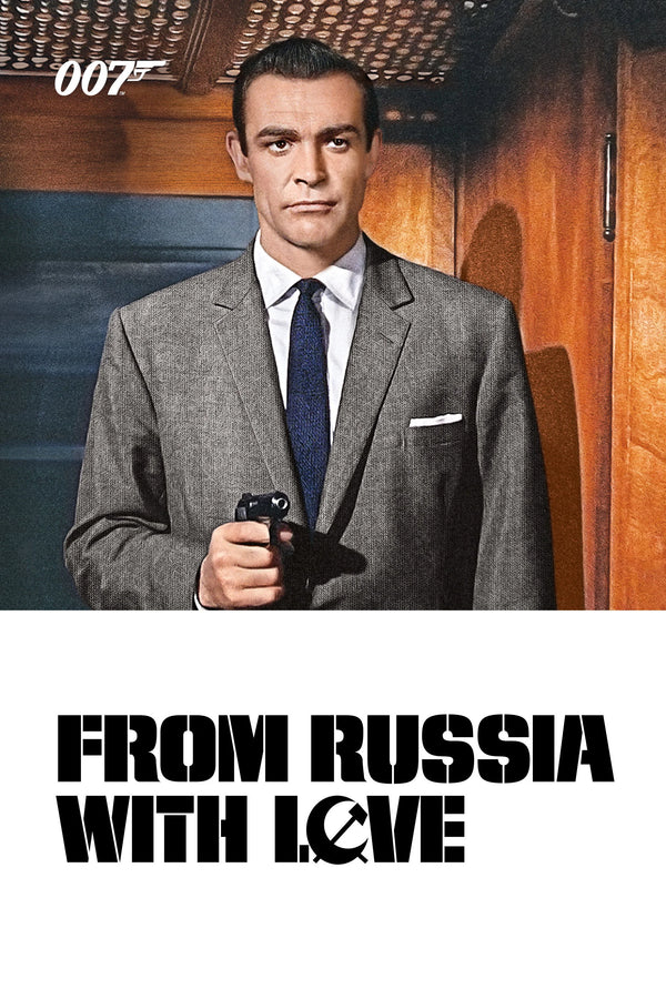 Experience the Thrill of 'From Russia with Love (1963)' Wall Art - Premium Movie Poster
