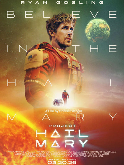 Explore the Universe with Project Hail Mary (2026) Art - Premium Movie Poster