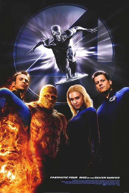 Fantastic Four: Rise of the Silver Surfer Movie Poster Movie Poster | Film Wall Art Print