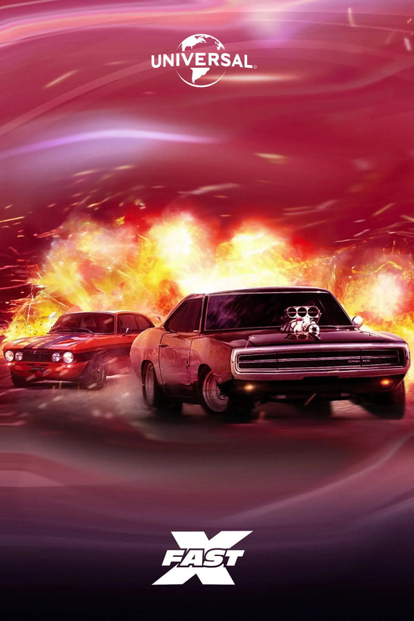 Fast X (2023): High-Speed Action Wall Art - Premium Movie Poster