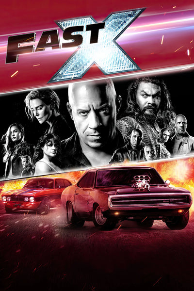 Fast X (2023): Own the High-Octane Action Wall Art - Premium Movie Poster