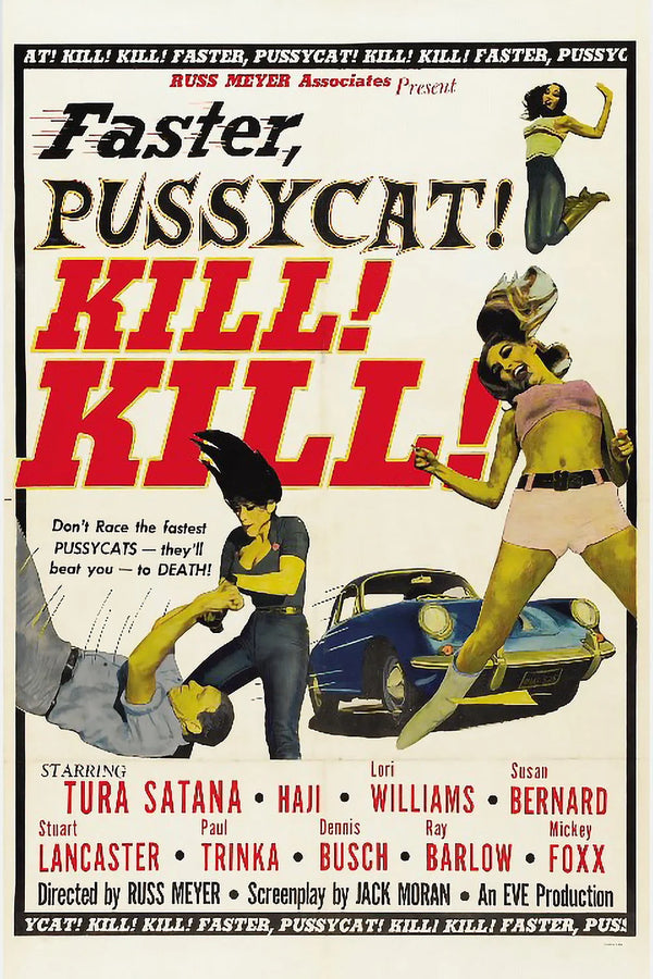 Faster, Pussycat! Kill! Kill! (1965) – Bring Home Bold 60s Action-Comedy Art - Premium Movie Poster