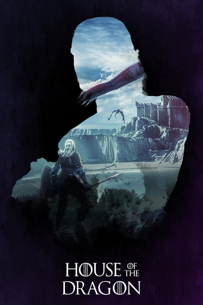 Fiery Legacy: House of the Dragon (2022) Wall Art - TV Series Poster