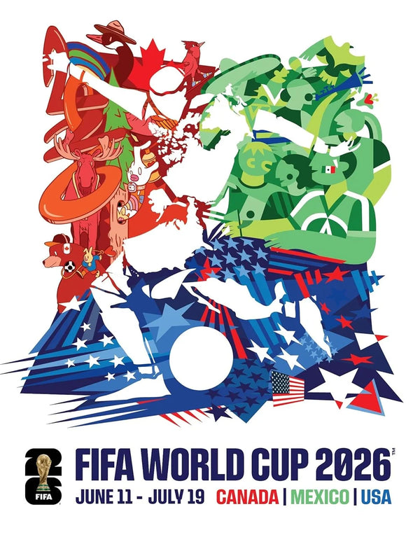 FIFA World Cup 2026 Philadelphia Poster - Official Tournament Art Movie Poster | Film Wall Art Print