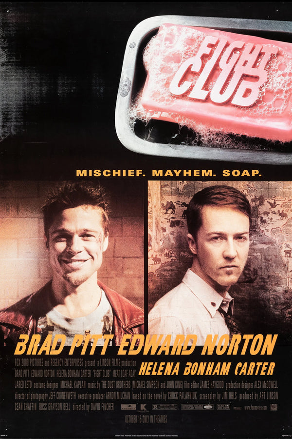 Fight Club(1999) - Display Quality Poster - Premium Movie Poster