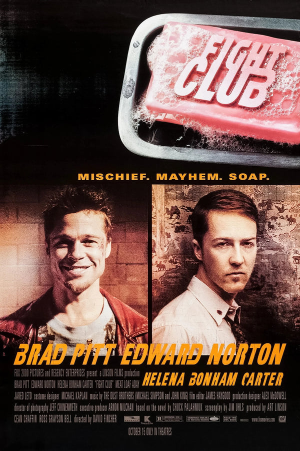 Fight Club(1999) - Film Buff Wall Art - Premium Movie Poster