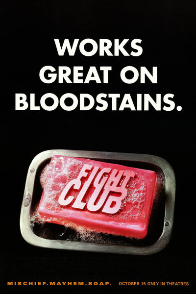 Fight Club(1999) - Gallery Wall Art - Premium Movie Poster