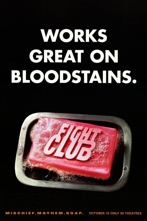 Fight Club(1999) - Gallery Wall Art - Premium Movie Poster