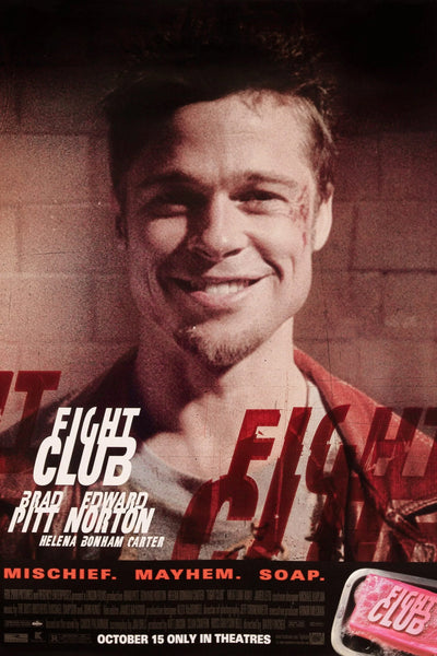 Fight Club(1999) - Home Theater Decor Poster - Premium Movie Poster