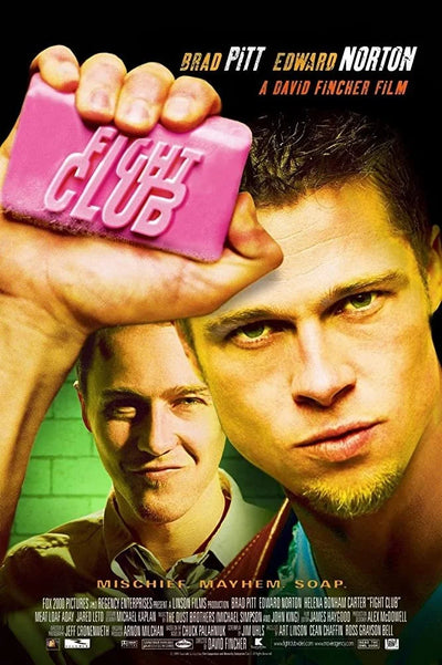 Fight Club (1999) Iconic Art Poster for Wall Decor - Premium Movie Poster