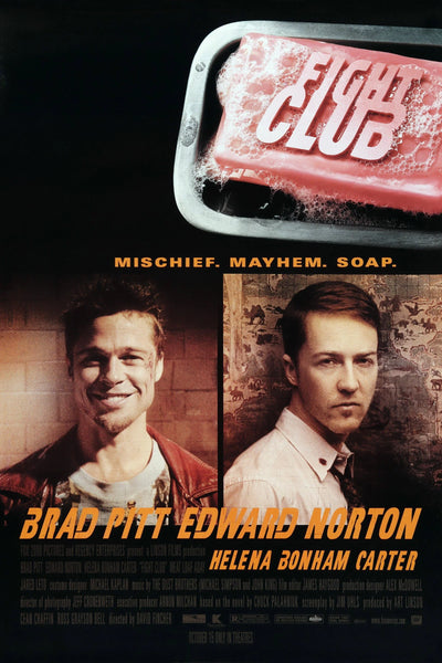 Fight Club(1999) - Modern Art Film Print - Premium Movie Poster