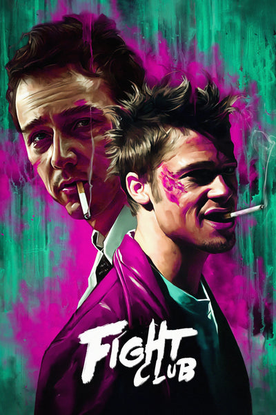 Fight Club 1999 Poster: Bold Cinema Art - Premium Movie Poster