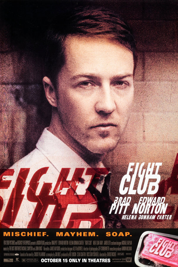 Fight Club (1999) Poster: Iconic Wall Art Print - Premium Movie Poster