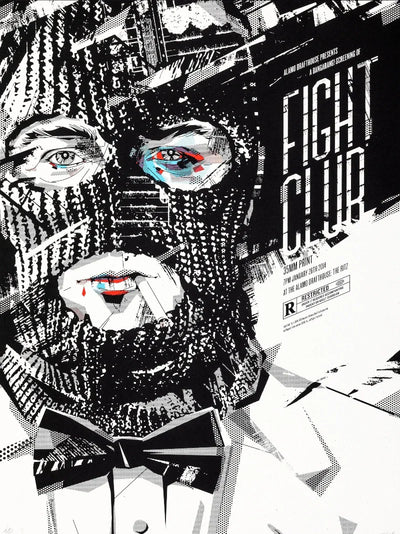 Fight Club Movie Poster -{ Iconic 1999
Movie Poster | Film Wall Art Print