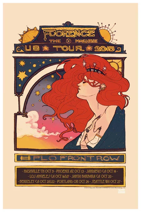 Experience Florence and the Machine Music Poster Movie Poster | Film Wall Art Print