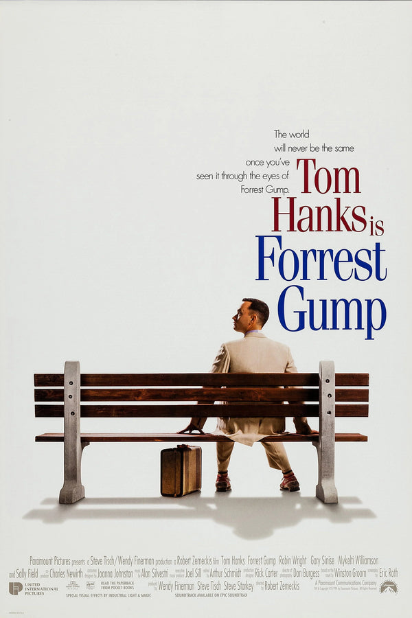 Forrest Gump 1994 Iconic Wall Art Print - Premium Movie Poster