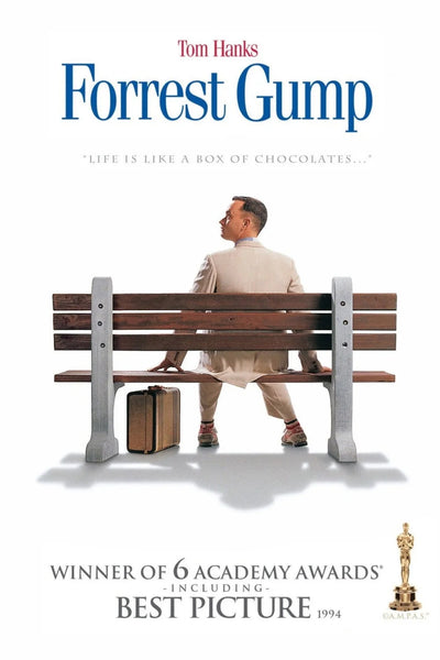 Forrest Gump 1994 Poster: Iconic Scene Wall Art - Premium Movie Poster