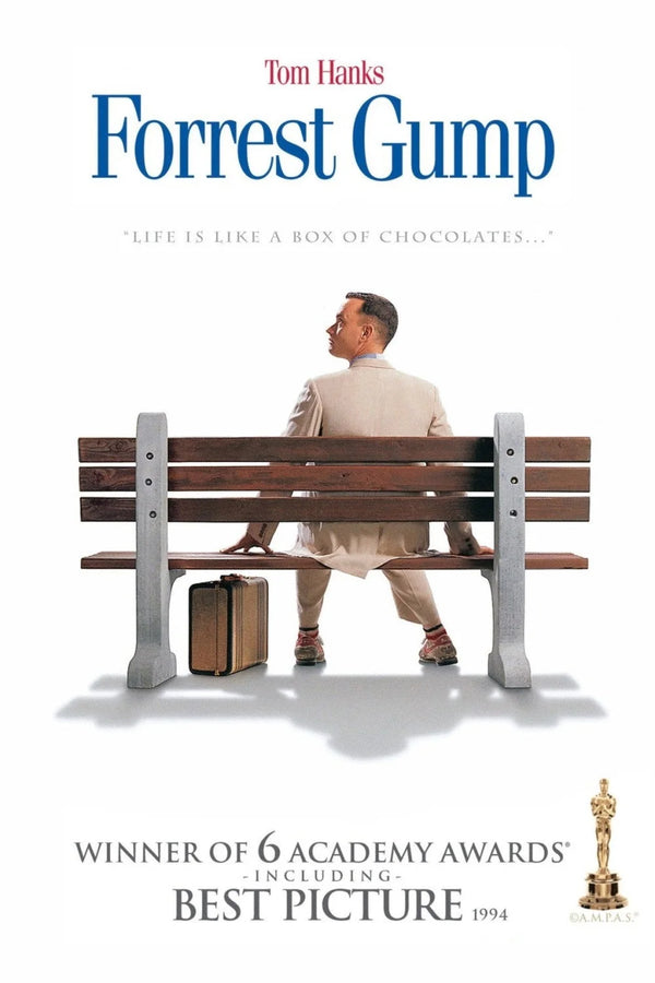 Forrest Gump 1994 Poster: Iconic Scene Wall Art - Premium Movie Poster