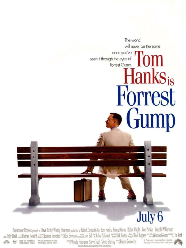 Forrest Gump (1994) Premium Wall Art Poster - Premium Movie Poster