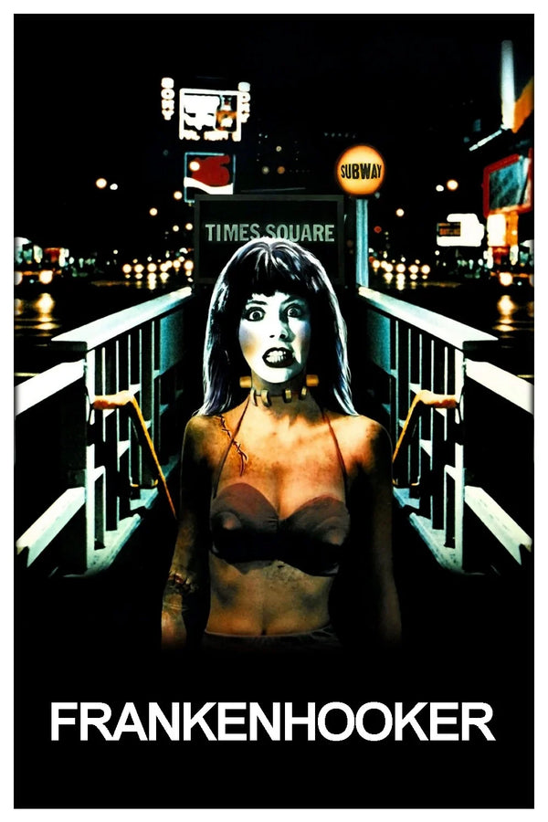 Frankenhooker (1990) Eerie Sci-Fi Horror Poster Art - Premium Movie Poster