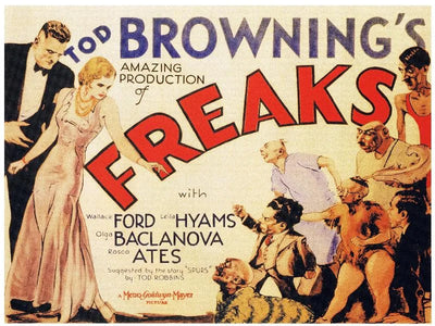 Freaks Movie Poster - Classic 1932 Horror Film Art Print Movie Poster | Film Wall Art Print