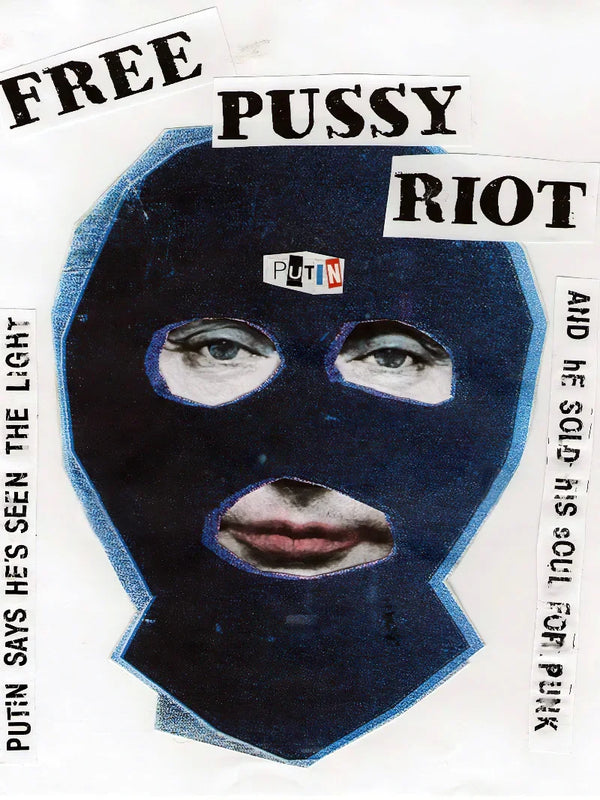 Free Pussy Riot Movie Poster - Feminist Punk Protest Art Movie Poster | Film Wall Art Print