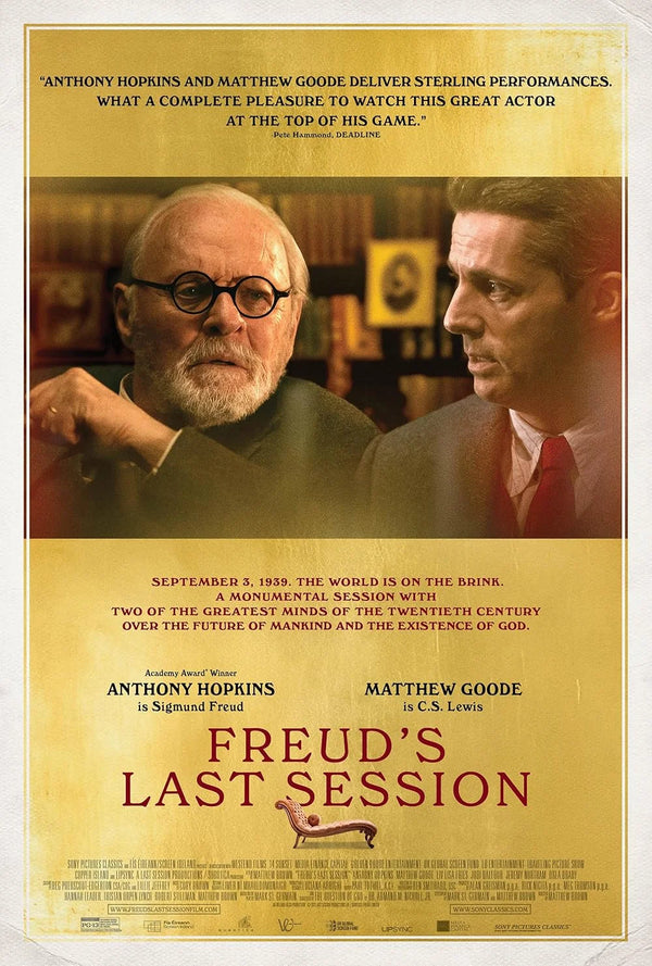 Freud's Last Session (2023) - A Thought-Provoking Drama Movie Poster | Film Wall Art Print