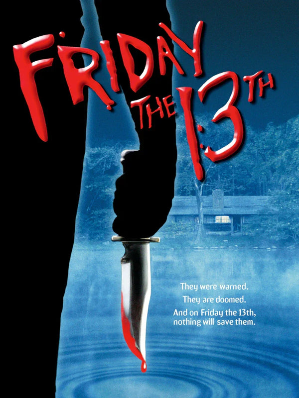Friday The 13th Movie Poster - Iconic Horror Film Art Movie Poster | Film Wall Art Print