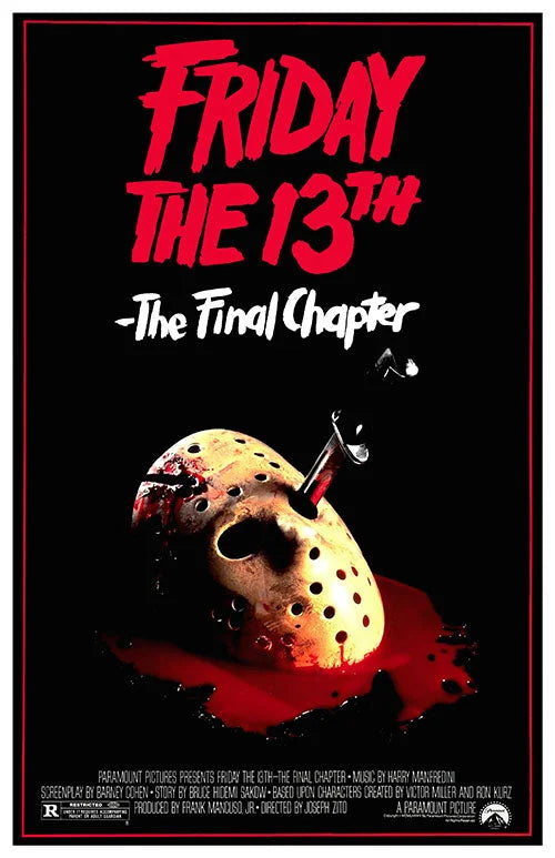 Friday the 13th Part IV: The Final Chapter Podcast Episode Movie Poster | Film Wall Art Print