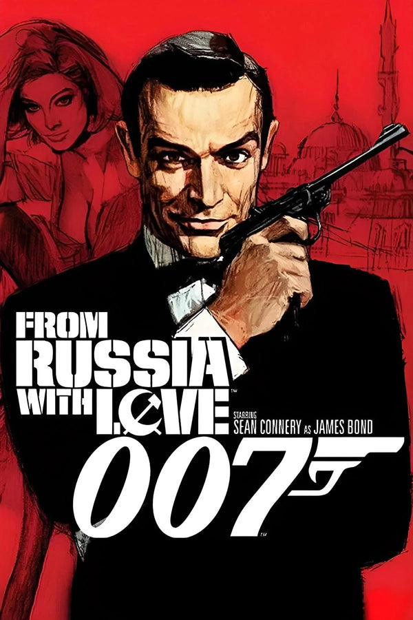From Russia with Love (1963) – Classic Espionage Wall Art - Premium Movie Poster