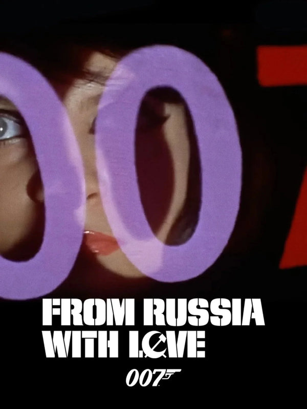 From Russia with Love (1963) – Iconic Bond Poster - Premium Movie Poster