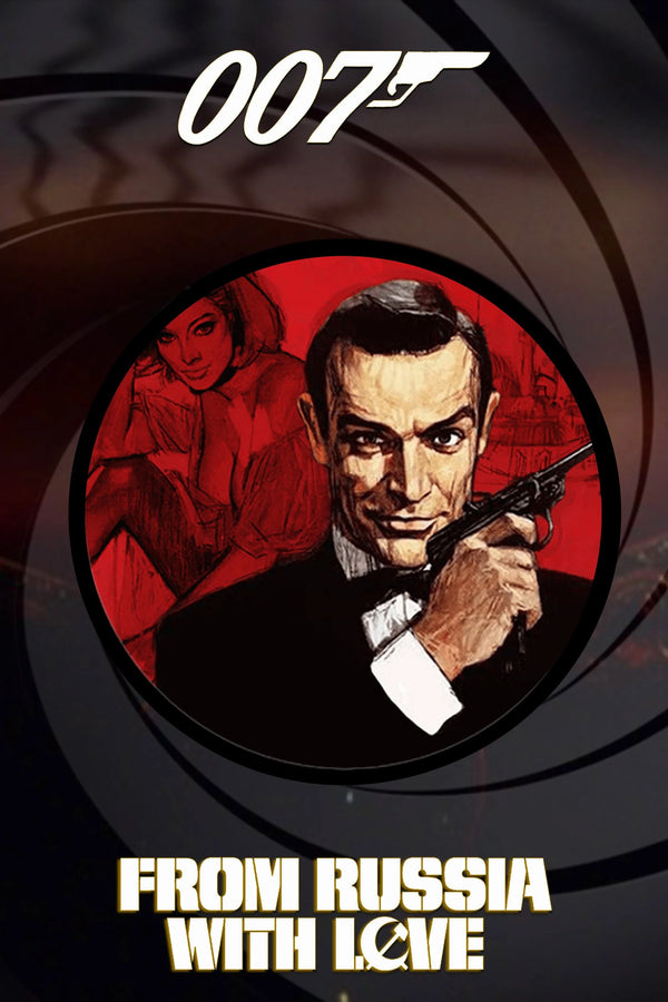 From Russia with Love (1963) – Own the Classic Spy Thriller - Premium Movie Poster