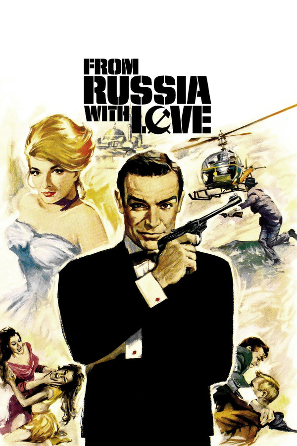 From Russia with Love (1963) – Own the Thrill! - Premium Movie Poster