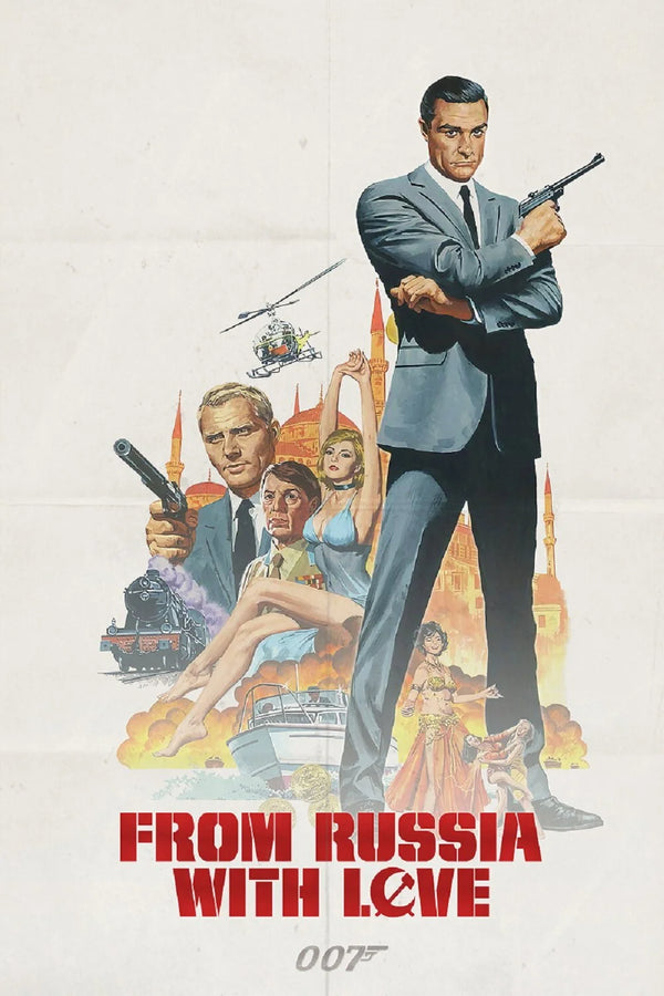 From Russia with Love (1963) – Premium Espionage Decor - Premium Movie Poster