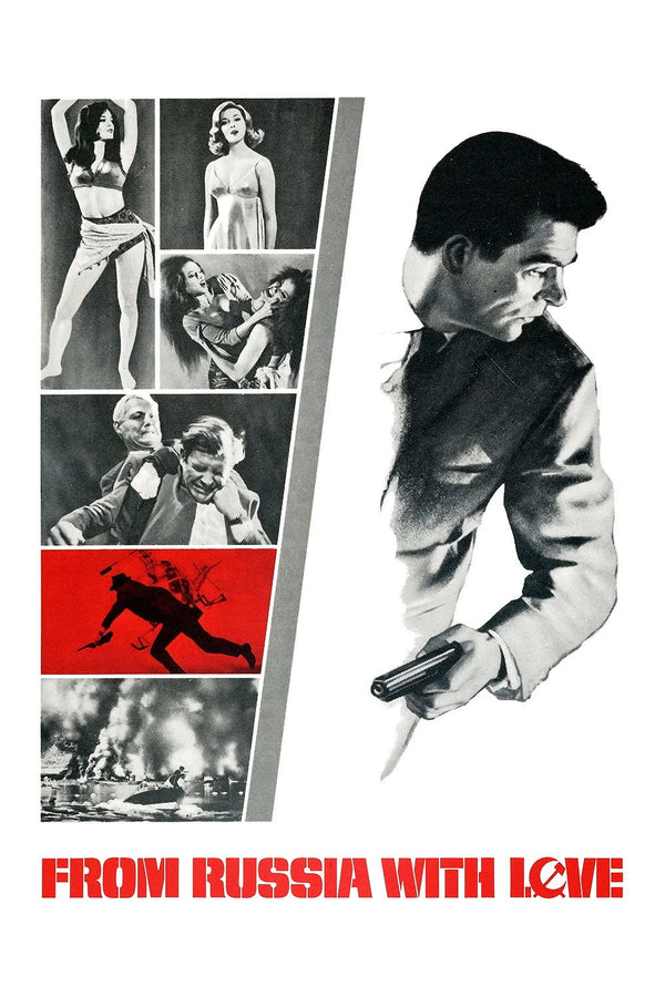 From Russia with Love (1963) – Premium Wall Art for Spy Enthusiasts - Premium Movie Poster