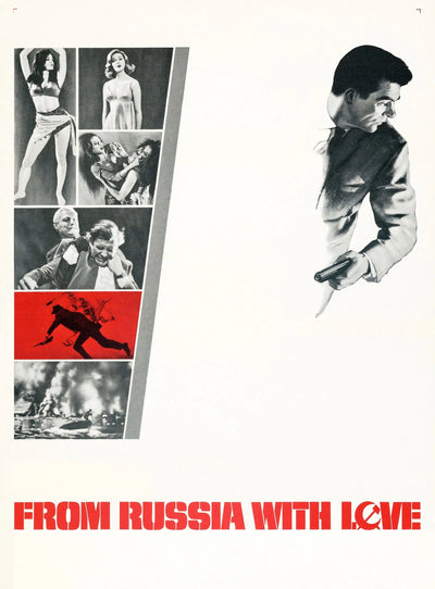 From Russia with Love (1963) Premium Wall Art – Own the Classic Thriller Vibe - Premium Movie Poster