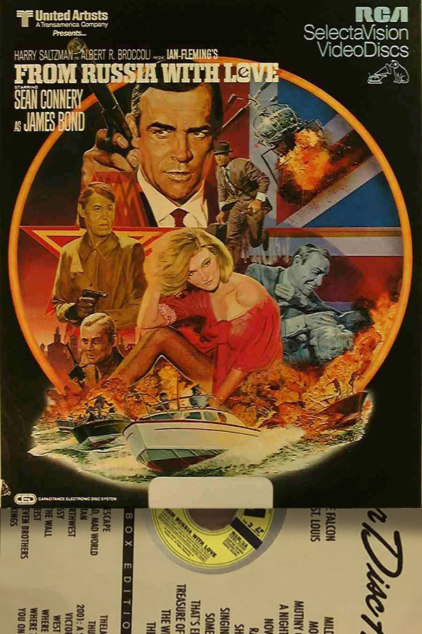 From Russia with Love (1963) – Vintage Bond Wall Art - Premium Movie Poster